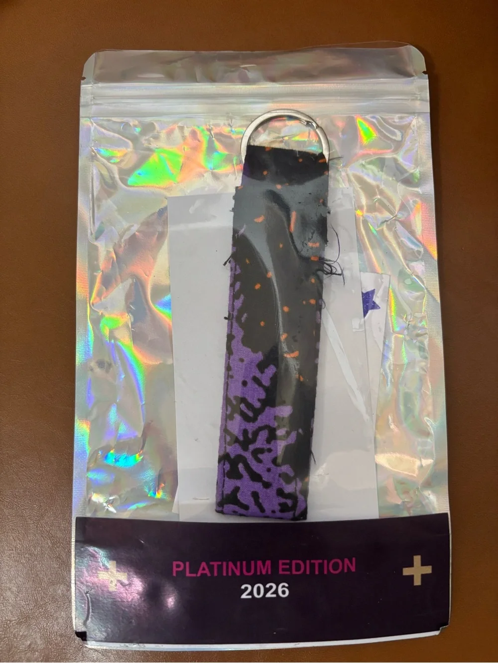 Afro Plus Fest Platinum Edition 2026 Purple Keyring Lanyard